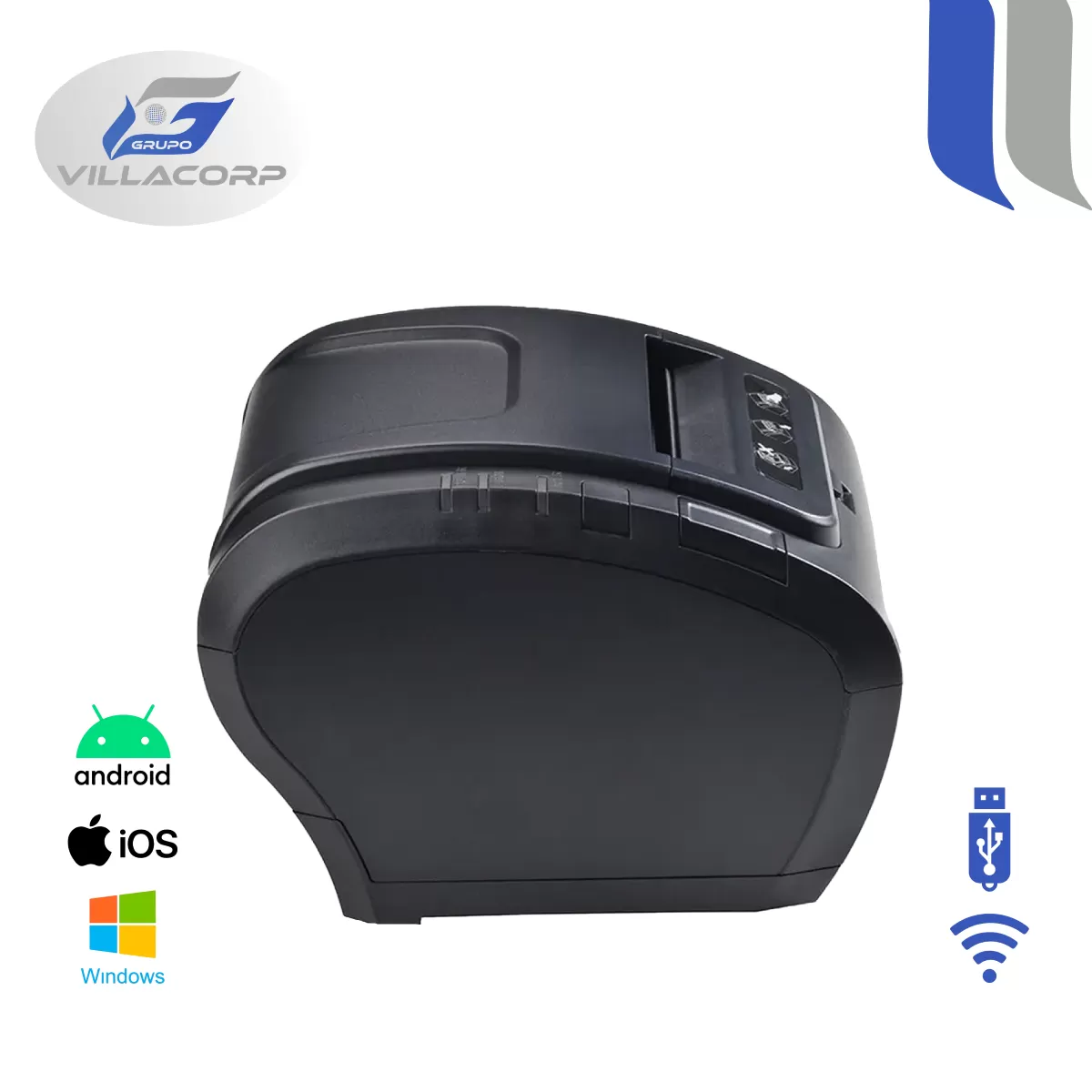 Ticketeras termica 80x80mm - USB + WiFi