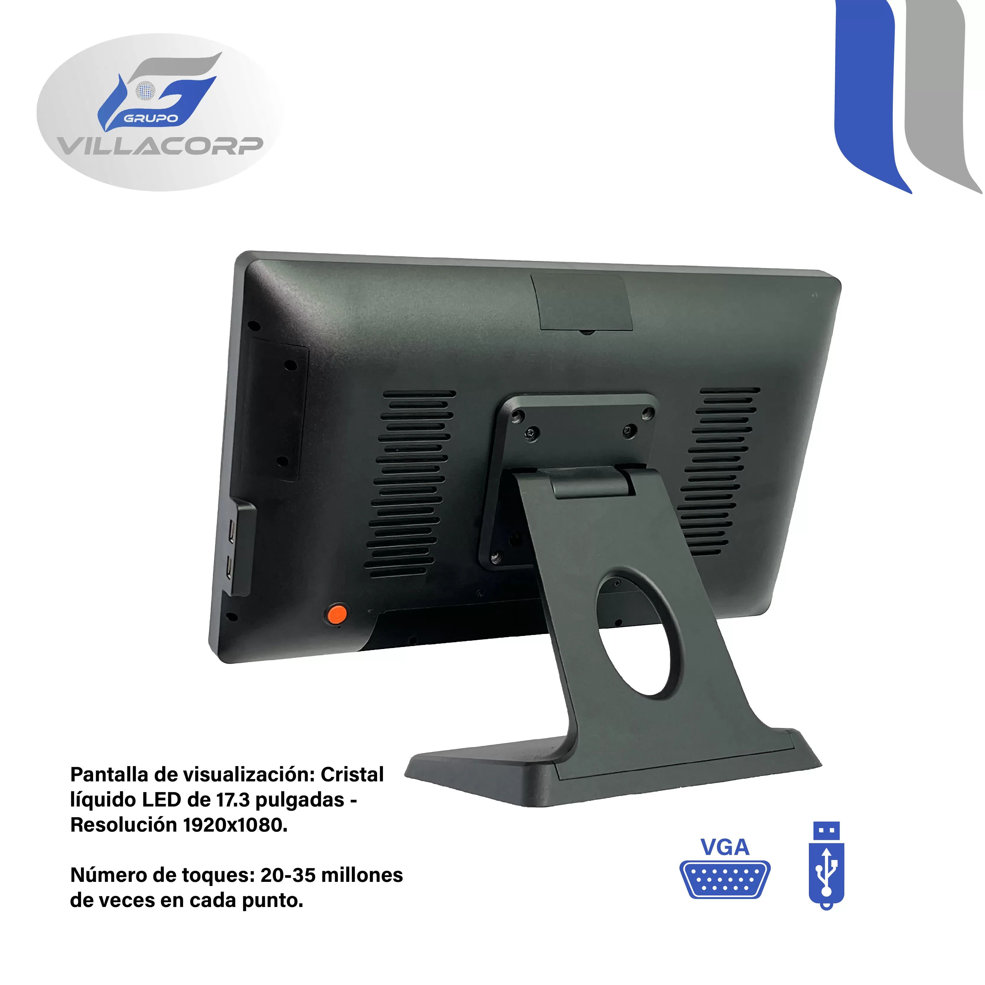 Monitor 17,3" Touch (Táctil) 1508-L8
